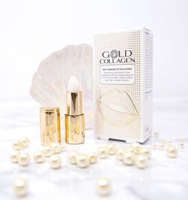 Gold Collagen lūpų balzamas (TOP produktas)